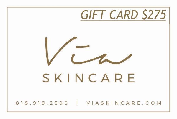 Via Skincare gift card 275 dollars